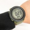 Годинник наручний чоловічий SKMEI 2122AGWT ARMY GREEN-WHITE, армійський годинник протиударний. Колір: зелений