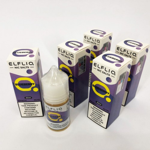 Рідина ELFLIQ 30мл 5%. Чорниця (Blueberry)