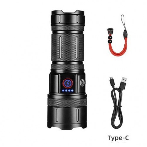Ліхтар CB-B53-TG, 3х18650, power bank, індикація заряду, Ліхтарик світлодіодний для туриста надпотужний