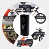 Портативний розумний насос MX20033, багатофункціональний цифровий дисплей, ліхтар, Li-Ion акумулятор