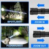 Ліхтарик PLD-H007 White Laser LED PM10-TG із вбудованим акумулятором PowerBank, Ліхтарик тактичний ручний