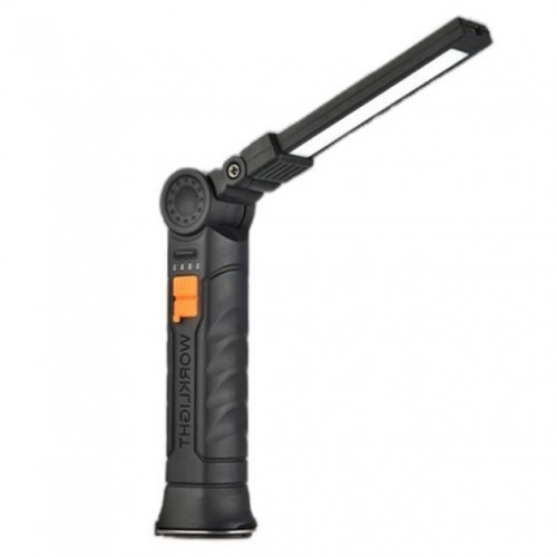 Ліхтар поворотний Worklight G52-LED+COB з магнітом та гаком, Кемпінговий складаний ліхтар