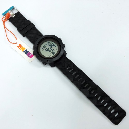 Годинник наручний чоловічий SKMEI 1508BKWT BLACK, годинник наручний електронний тактичний. Колір: чорний