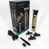 Машинка для стрижки волосся та бороди VGR V-097, Бритва триммер для професіоналів. Колір: срібний