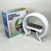 LED Лампа нічник з бездротовою зарядкою та Bluetooth динаміком G-Lite XM-X63, Годинник хамелеон з будильник