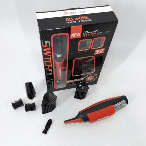 Тример Micro Touch Switchblade X-TRIM, бритва для носа та вух, Бюджетна машинка для стрижки бороди