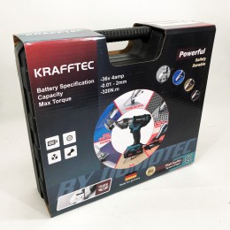 Ножиці акумуляторні по металу в кейсі Krafftec DJS130R, 2 акб 36V/5AP
