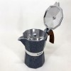 Кафеварка гейзерна Magio MG-1010 150 мл, гейзерна кавоварка для плити, кавник гейзерний