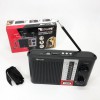 Радіоприймач переносний GOLON RX F12 AM/FM/SW, Радіоприймач am fm, Радіо переносне фм. Колір: чорний