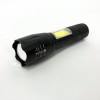 Ліхтарик акумуляторний ручний Bailong BL-29 діод T6 + COB зарядка від USB, ліхтарик led, водонепроникний