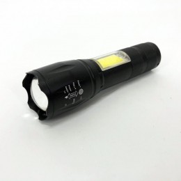 Ліхтарик акумуляторний ручний Bailong BL-29 діод T6 + COB зарядка від USB, ліхтарик led, водонепроникний