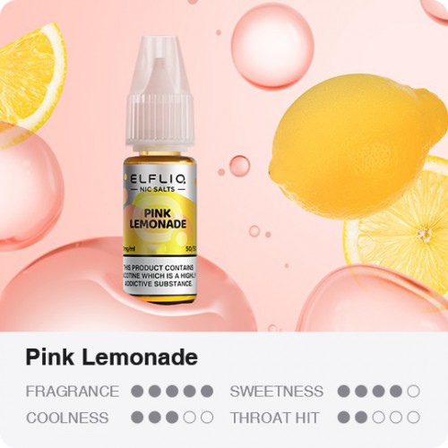Рідина ELFLIQ 30мл 5%. Рожевий лимонад (Pink Lemonade)