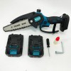 Акумуляторна ланцюгова міні пила 15 см у кейсі Krafftec (36V 4 Ач) + 2 акумулятори та індикатором заряду