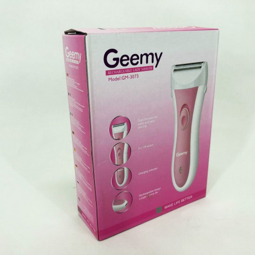 Жіночий епілятор триммер Gemei GM-3073, Жіноча бритва для бікіні, Жіноча електробритва для ніг