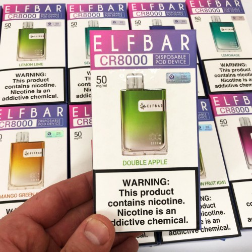 Elf Bar CR8000. Яблуко (Double Apple)