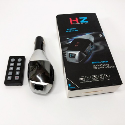 Автомобільний FM трансмітер модулятор FM FM трансмітер модулятор авто MP3 Bluetooth H20+BT