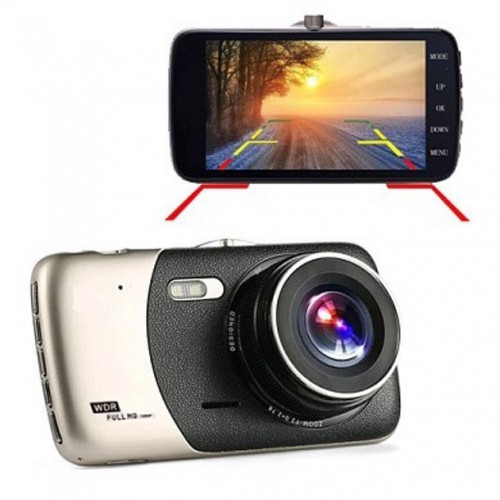 Автомобільний відеореєстратор X600 LCD 4 Angel Lens камери 1080P Full HD TF
