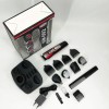 Машинка для стрижки 10в1 GEMEI GM-592, машина для окантування, підстригальна машинка. Колір: червоний