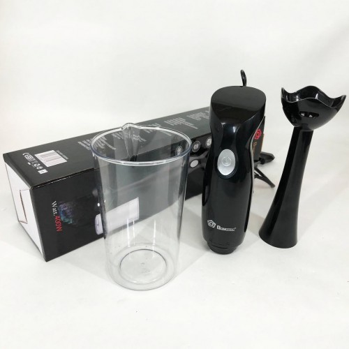 Блендер DOMOTEC MS-5105 400 Вт зі склянкою, гарний занурювальний блендер для дому, електричний блендер