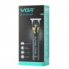 Машинка для стрижки VGR V-082 акумуляторна бездротова професійна + 3 насадки триммер для волосся