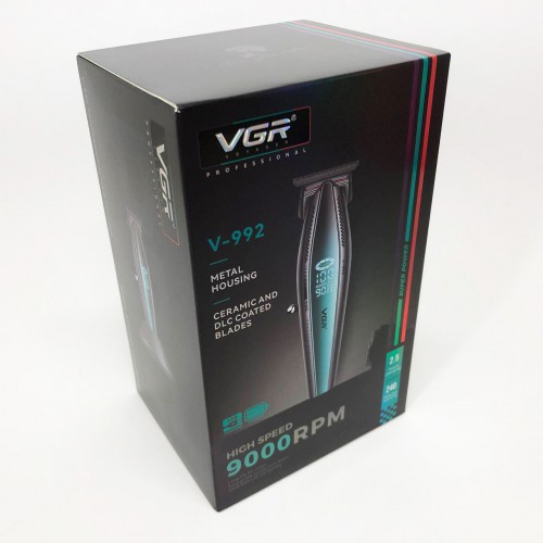 Машинка для стрижки волосся з потужним мотором XPRO VGR V-992 з насадками 1-2-3 мм