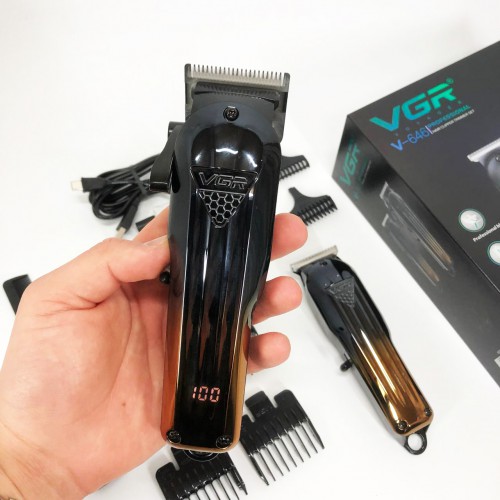 Комплект VGR 2 в 1 V-646 акумуляторна машинка для стрижки та триммер