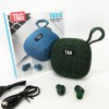 Колонка-Bluetooth із навушниками TG813. Колір: зелений