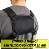 Тактична нагрудна сумка з патч-панеллю, сумка чоловіча розгрузочна, розгрузка жилет
