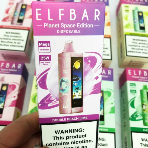 ELF BAR Planet 25000. Персик Лайм (Double Peach Lime)