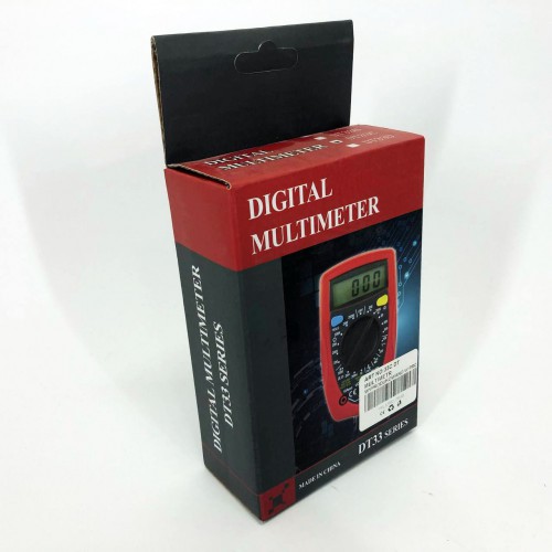 Цифровий Мультиметр 33 C DT DIGITAL мультитестер тестер, електронний мультиметр, професійний тестер