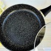 Сковорода UNIQUE UN-5143 20 см. з кришкою з антипригарним гранітним покриттям, для всіх видів плит