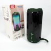 Bluetooth-колонка TG651 з RGB ПІДСВІТКОМ, Bluetooth колонка для гарної музики. Колір: зелений