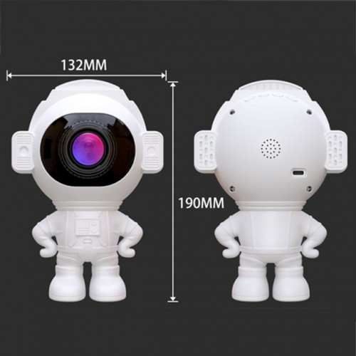 Зірковий 3D проектор Astronaut Bluetooth з пультом, Проектор нічний космонавт зоряне небо в дитячий