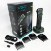 Акумуляторна бездротова машинка для стрижки волосся VGR V-696 з LED дисплеєм та ТУРБО режимом