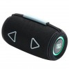 Bluetooth-колонка TG657 з RGB підсвічуванням 1500 mAh, Bluetooth колонка для гарної музики. Колір: чорний