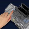 Ліхтар налобний YJ-A06-LED+6SMD, Тактичний ліхтар з червоним світлом на каску, Головний ліхтарик