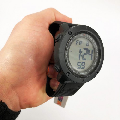 Годинник наручний чоловічий SKMEI 2122BKWT BLACK-WHITE, чоловічий тактичний годинник. Колір: чорний