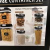 Набір контейнерів для їжі FOOD Storage Container Set на клямках із ущільнювачем із 7 предметів