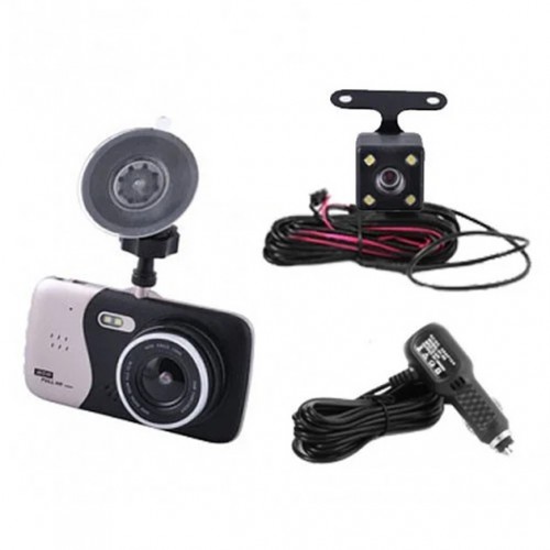 Відеореєстратор автомобільний MHZ DVR CT503 1080P з двома камерами, Реєстратор з камерою на машину