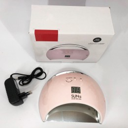 Ультрафіолетова лампа для Манікюру UV LAMP Sun 6, Світлодіодна сушарка для гель лаку. Колір: рожевий