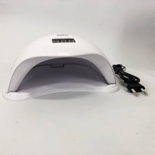 Лампа для манікюру Sun 5 nail lamp FD93-1 led для сушіння гель лаку з таймером для домашнього використання