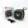 Портативна Bluetooth-колонка TG659 з ремінцем, Бездротова колонка портативна потужна. Колір: зелений