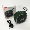 Портативна Bluetooth-колонка TG659 з ремінцем, Бездротова колонка портативна потужна. Колір: зелений