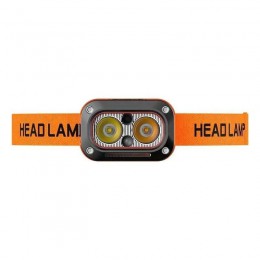 Ліхтар налобний G08-2XPG(white+yellow)+LED(red), Налобний ліхтар для автолюбителів, Led ліхтар налобний