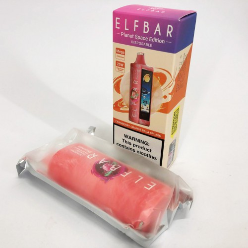 ELF BAR Planet 25000. Журавлина Апельсин Баджо (Cranberry Orange Baja Splash)