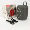 Портативна колонка TG655 5W з RGB підсвічуванням та ремінцем, Гучна блютуз колонка. Колір: сірий
