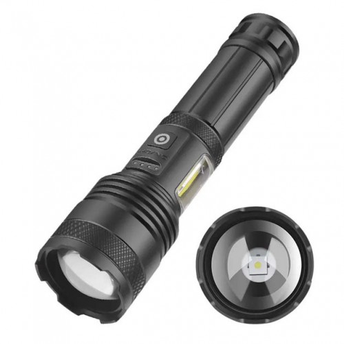 Ліхтарик PLD-P815 White Laser LED PM10-TG+COB, Ліхтарик тактичний акумуляторний ручний