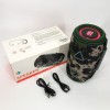 Bluetooth-колонка TG657 з RGB підсвічуванням 1500 mAh, Гучна блютуз колонка. Колір: камуфляж