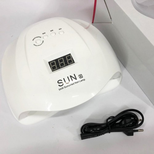 Професійна сушарка Sun X Beauty nail 54w FD 160A для нігтів, лампа для гель-лаку, Лампа майстра манікюру