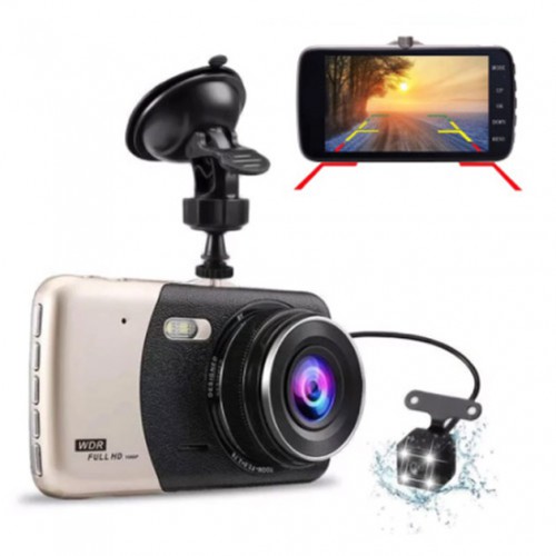 Автомобільний відеореєстратор X600 LCD 4 Angel Lens камери 1080P Full HD TF